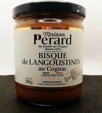 Bisque de langoustine au cognac 390gr